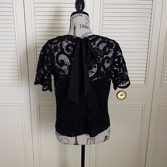 Nanette Lepore blouse size S Black - Picture 9 of 16